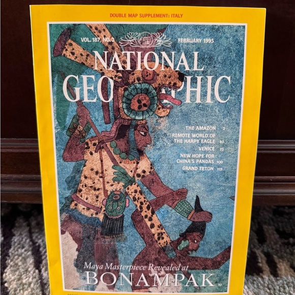 National Geographic Complete 1995 Issues with Maps - Picture 3 of 13
